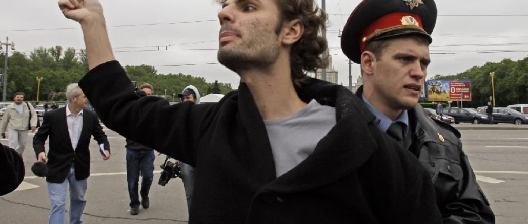 Russiese-gay-aktivis-gearresteer, moffie